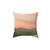 Harmony in Nature - Faux Suede Square Pillow