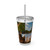 Timeless Journeys - Sunsplash Tumbler with Straw, 16oz