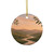Harmony in Nature - Decorative Ceramic Ornaments, Double-Sided (1pc, 3pcs, 5pcs, 10pcs)