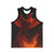 Eternal Flame Rising - Unisex Basketball Jersey (AOP)