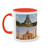 Timeless Journeys - Two-Tone Coffee Mug, 11oz