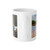 Timeless Journeys - White Ceramic Mug, 11oz