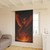 Eternal Flame Rising - Window Curtains (1 Piece)