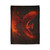 Eternal Flame Rising - Soft Polyester Blanket
