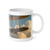 Soaring Above Clouds - White Ceramic Mug, 11oz