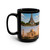 Timeless Journeys - Black Mug, 15oz