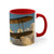 Soaring Above Clouds - Colorful Accent Mugs, 11oz
