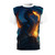 Eldralith, the Celestial Flame Wyrm - Unisex Cut & Sew Tee (AOP)