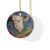 Eternal Dreamscape - Decorative Ceramic Ornaments, Double-Sided (1pc, 3pcs, 5pcs, 10pcs)