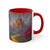 Eternal Dreamscape - Colorful Accent Mugs, 11oz