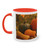 Harvest Table Gathering - Two-Tone Coffee Mug, 11oz
