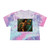 Nature's Spirit Dance - Women's Tie-Dye Crop Tee