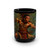 Nature's Spirit Dance - Black Mug, 15oz
