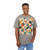 Geometric Flow - Men's Acid Washed Heavy Oversize Tee