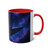 Galactic Odyssey - Two-Tone Coffee Mugs, 11oz