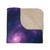 Galactic Odyssey - Tan Sherpa Blanket