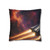 Galactic Voyager - Spun Polyester Square Pillowcase