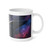 Galactic Voyager - White Ceramic Mug, 11oz