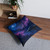 Galactic Odyssey - Tufted Floor Pillow, Square