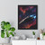 Galactic Voyager - Vertical Framed Poster