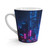 Cyberpunk Dreamscape - Latte Mug