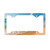 Serene Coastal Bliss - Metal License Plate Frame
