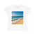 Serene Coastal Bliss - Organic Women's Classic T-Shirt