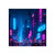 Cyberpunk Dreamscape - Transparent Outdoor Stickers, Die-Cut, 1pc
