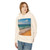 Serene Coastal Bliss - Unisex Lightweight Hooded Sweatshirt