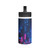 Cyberpunk Dreamscape - Stainless Steel Water Bottle, Handle Lid