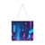 Cyberpunk Dreamscape - Shoulder Tote Bag (AOP)