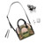 Ethereal Garden Bliss - Shoulder Handbag
