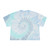 Serene Coastal Bliss - Women's Tie-Dye Crop Tee