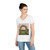 Ethereal Garden Bliss - Ladies' V-Neck T-Shirt