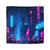 Cyberpunk Dreamscape - Microfiber Duvet Cover