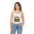 Ethereal Garden Bliss - Women's Spaghetti Strap Tank Top