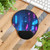 Cyberpunk Dreamscape - Mouse Pad With Wrist Rest