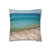 Serene Coastal Bliss - Spun Polyester Square Pillowcase