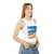 Serene Coastal Bliss - Women's Micro Rib Racer Tank Top