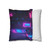 Cyberpunk Dreamscape - Faux Suede Square Pillowcase