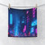 Cyberpunk Dreamscape - Face Towel