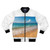 Serene Coastal Bliss - Men's Bomber Jacket (AOP)
