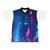 Cyberpunk Dreamscape - Unisex Football Jersey (AOP)