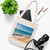 Serene Coastal Bliss - Organic Canvas Tote Bag