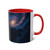 Celestial Spellbinder - Two-Tone Coffee Mugs, 11oz