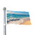 Serene Coastal Bliss - Double Sided Flag