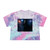 Celestial Spellbinder - Women's Tie-Dye Crop Tee