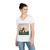 Serenity in Motion - Ladies' V-Neck T-Shirt