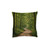 Path of Enlightenment - Square Pillow - Pink Back