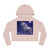 Celestial Unicorn Dreams - Women’s Cropped Hooded Sweatshirt